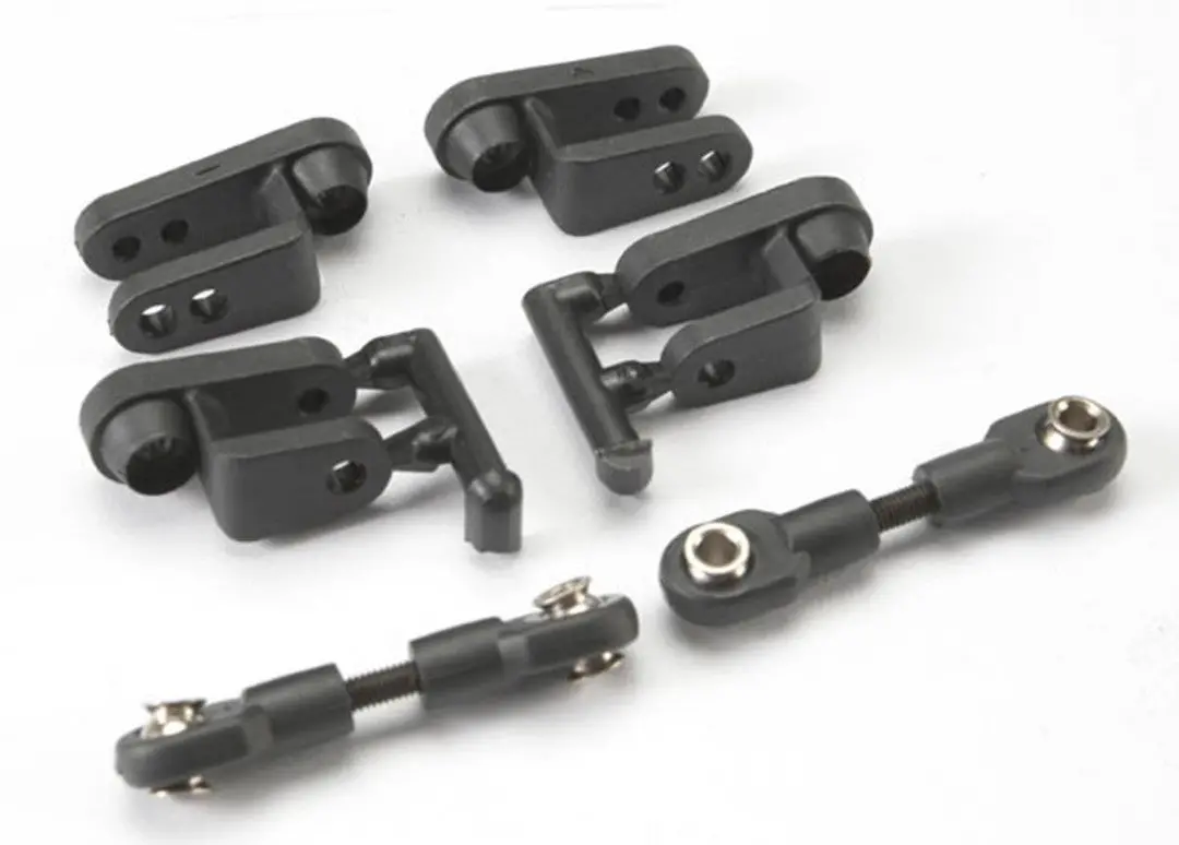 Traxxas Servo Horns, Steering, Long(2), Short (2)/Linkage, Steering (3X20mm Turnbuckle)(2)/Rod Ends (Short)(4)/Hollow Balls (4) 1