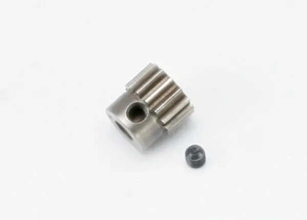 Traxxas Gear, 14-T Pinion (0.8 Metric Pitch, Compatible With 32-Pitch) (Hardened Steel) (Fits 5Mm Shaft)/ Set Screw 1