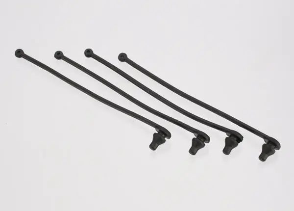 Traxxas Body Clip Retainer Set (Black) (4) 1