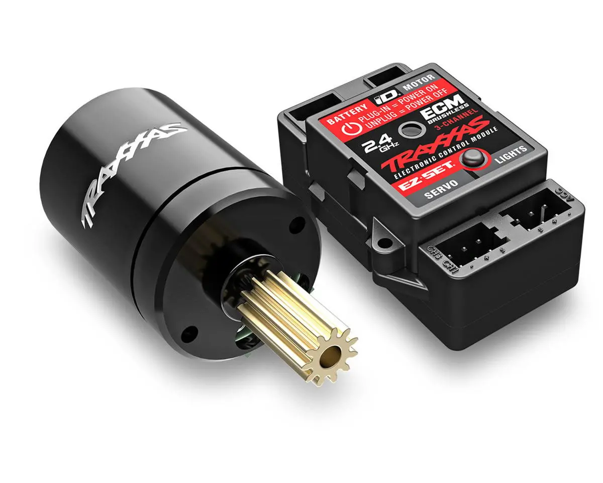 Traxxas Trx-4M Brushless Foc Power System Combo (Waterproof) W/3350Kv Motor 1