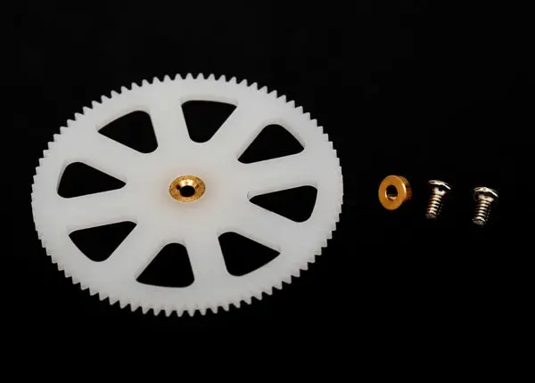 Traxxas Main Gear, Lower (1) (For Inner Main Shaft)/ Bushing (1)/ Screws (2) 1