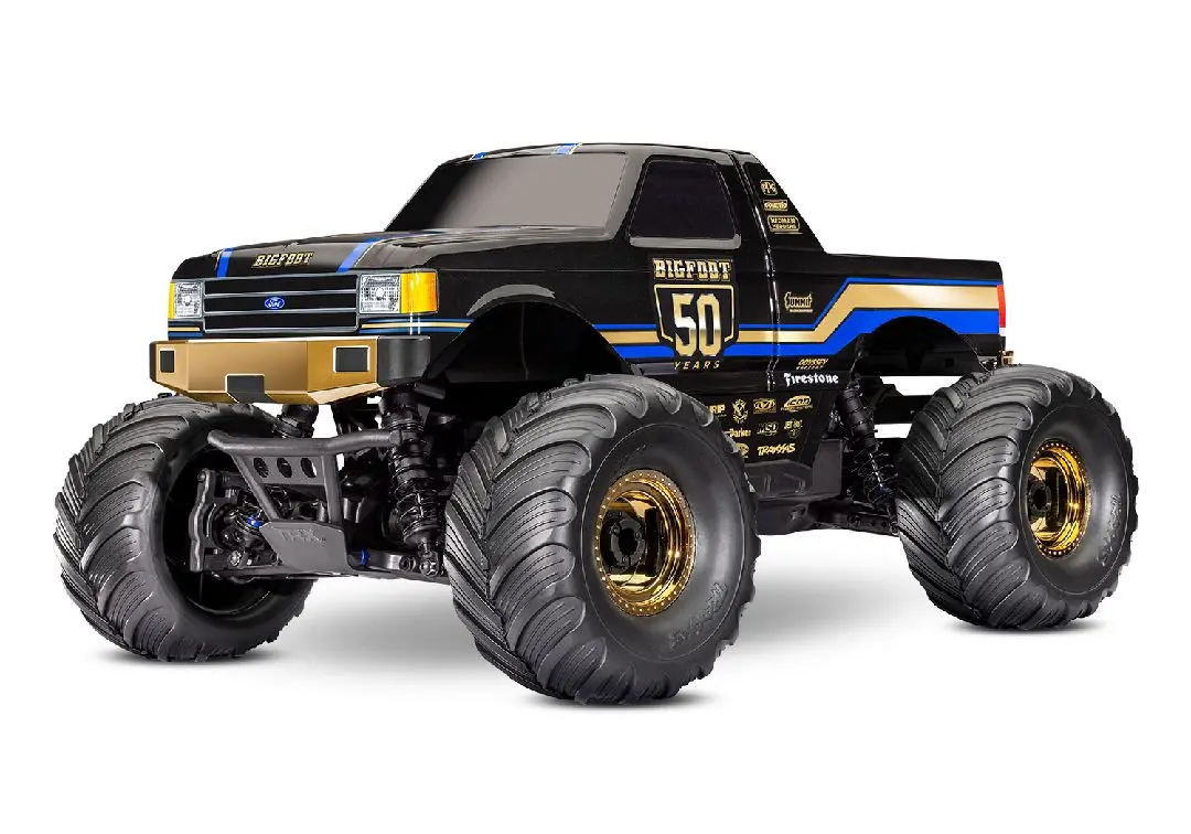 Traxxas 1/10 Mt Bl-2S 4X4 Rtr - Bigfoot 50Th Anniv (Incl B&C) 1