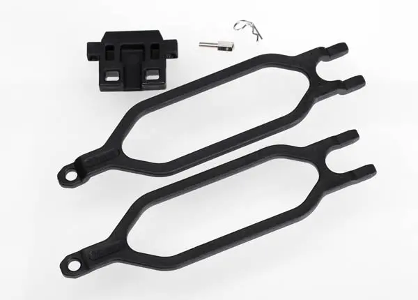 Traxxas Hold Down, Battery (2)/ Hold Down Retainer/ Battery Post/ Angled Body Clip 1