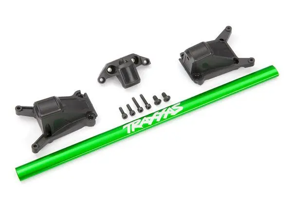 Traxxas Chassis Brace Kit, Green (Fits Rustler 4X4 Or Slash 4X4 Models Equipped With Low-Cg Chassis) 1