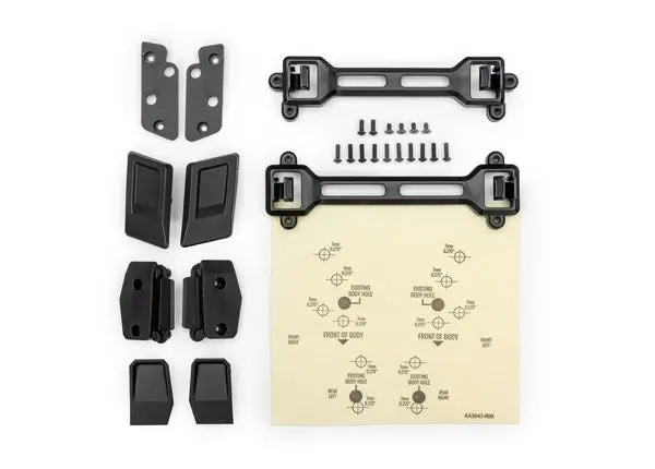 Traxxas Body Conversion Kit, Slash 2Wd/4X4 (Clipless Mounting) 1