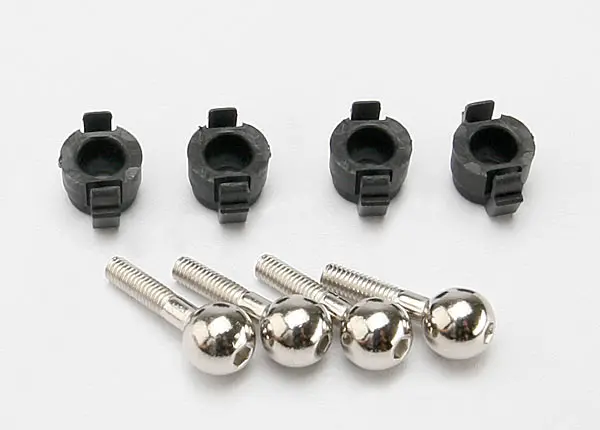 Traxxas Pivot Balls (4)/ Pivot Ball Caps (4) 1
