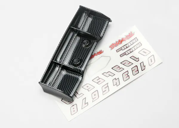 Traxxas 1/16 E-Revo Wing W/Decal Sheet 1