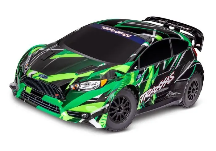Traxxas Ford Fiesta Rally Vxl 4Wd - Green 1