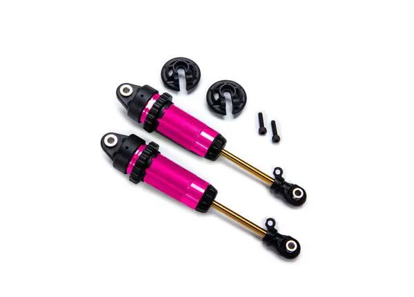 Traxxas Shocks, Gtr Xx-Long Pink-Anodized Fully Assembled (2) 1
