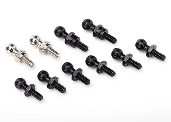 Traxxas Pivot Balls: Black (6), Silver (2), Black (Long) (2) 1