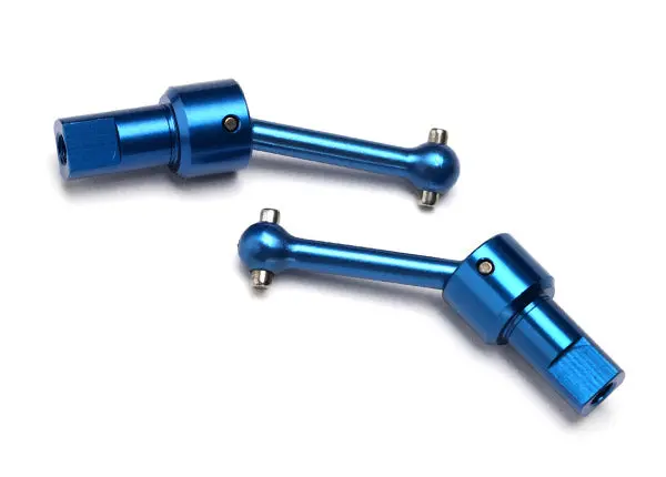 Traxxas Latrax Aluminum Driveshaft Assembly (Blue) (2) 1