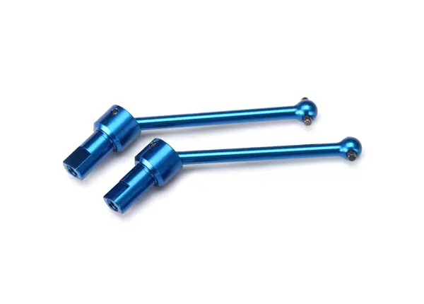 Traxxas Latrax Aluminum Front/Rear Driveshaft (2) (Blue) 1