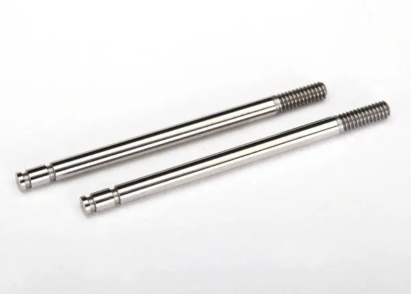 Traxxas Shock Shafts, Steel, Chrome Finish (2) 1