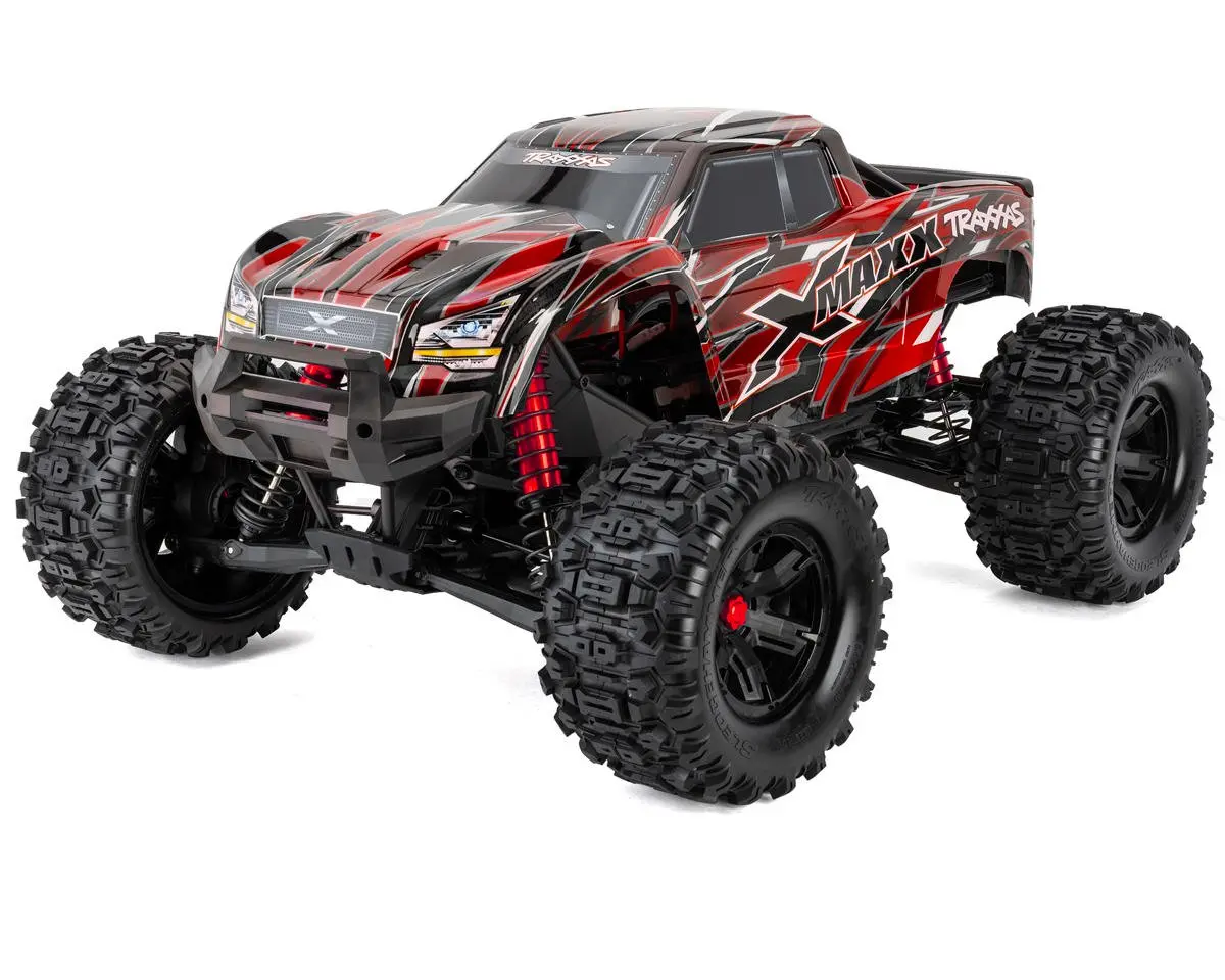Traxxas X-Maxx 8S 4Wd Brushless Rtr Monster Truck  W/2.4Ghz Tqi Radio, Tsm & Belted Tires 4