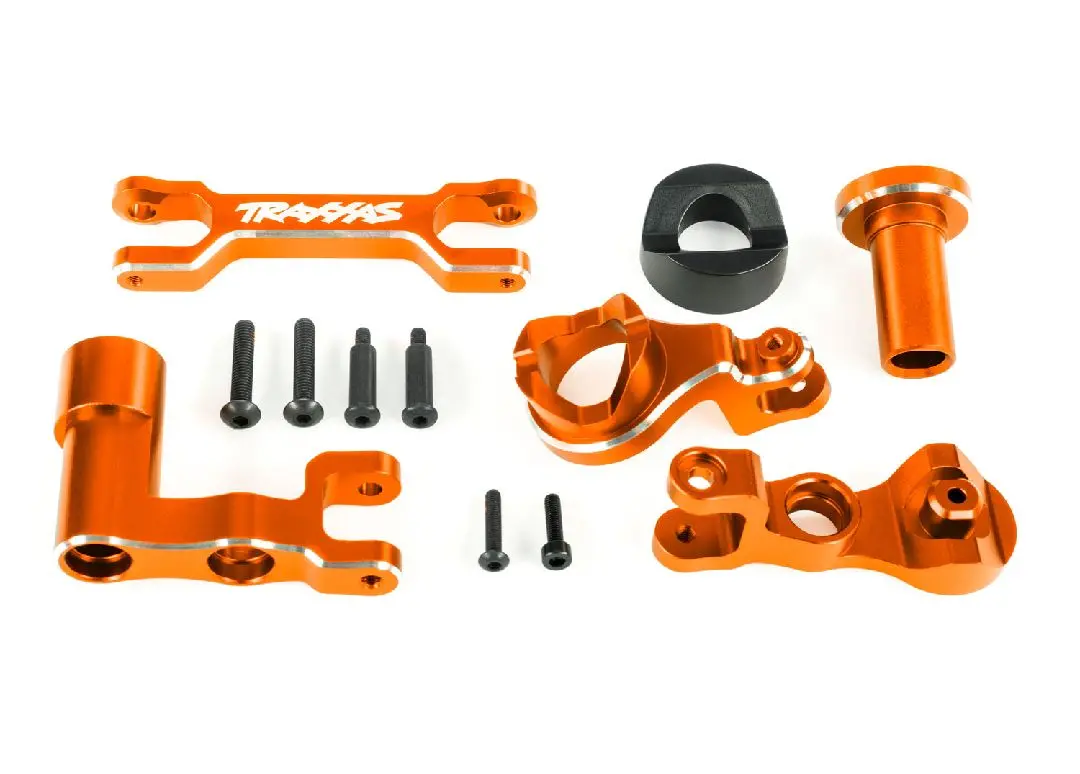 Traxxas Steering Bellcranks (L&R)/Draglink(6061-T6 Al Orng)(Xrt) 1