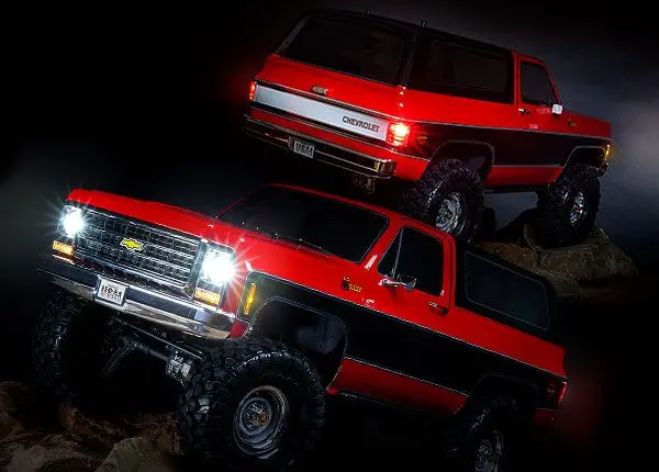 Traxxas Blazer Led Light Set, Complete With Power Supply (Contains Headlights, Tail Lights, Side Marker Lights, Distribution Block, And Power Supply) (Fits #8130 Body) 1
