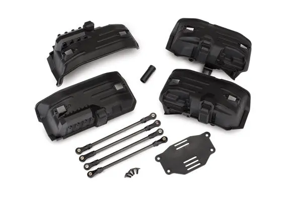 Traxxas Chassis Conversion Kit, Trx-4 (Long To Short Wheelbase) (Includes Rear Upper & Lower Suspension Links, Front & Rear Inner Fenders, Short Female Half Shaft, Battery Tray, 3X8mm Fcs (4)) 1