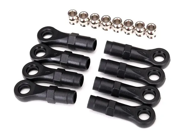 Traxxas Rod Ends, Extended (Standard (4), Angled (4))/ Hollow Balls (8) (For Use With Trx-4 Long Arm Lift Kit) 1