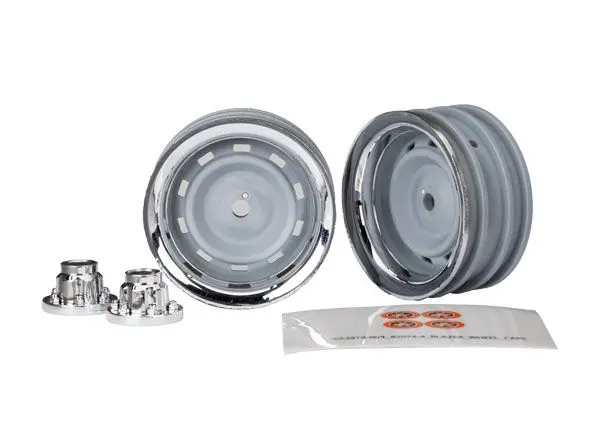 Traxxas Trx-4 1.9" Wheels W/Center Caps (Chrome) (2) 1