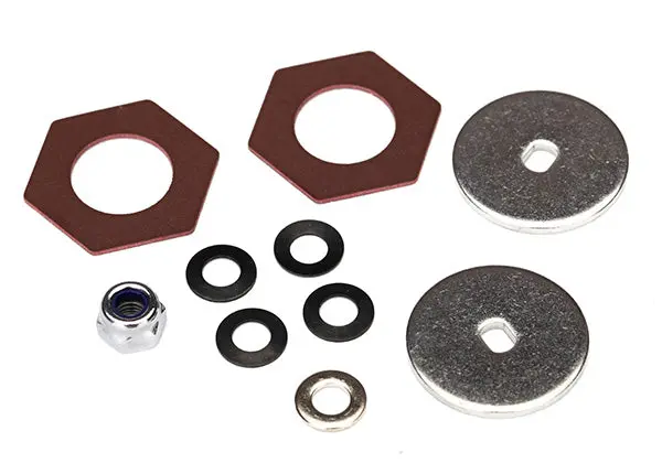 Traxxas Rebuild Kit, Slipper Clutch (Steel Disc (2)/ Friction Insert (2)/ 4.0Mm Nl (1)/ Spring Washers (2)) 1
