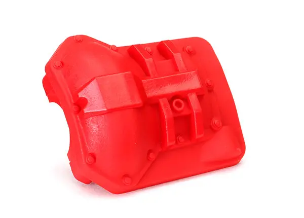 Traxxas Differential Cover, Front Or Rear (Red) 1