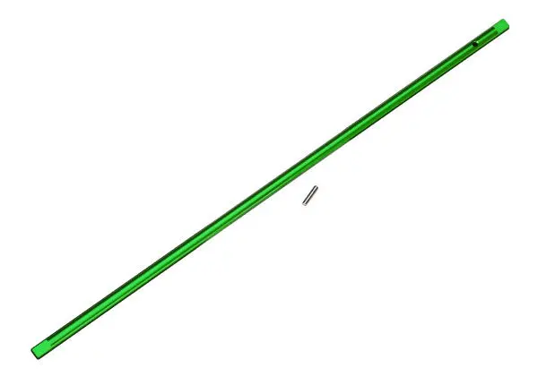 Traxxas Driveshaft, Center, Aluminum (Green) 1
