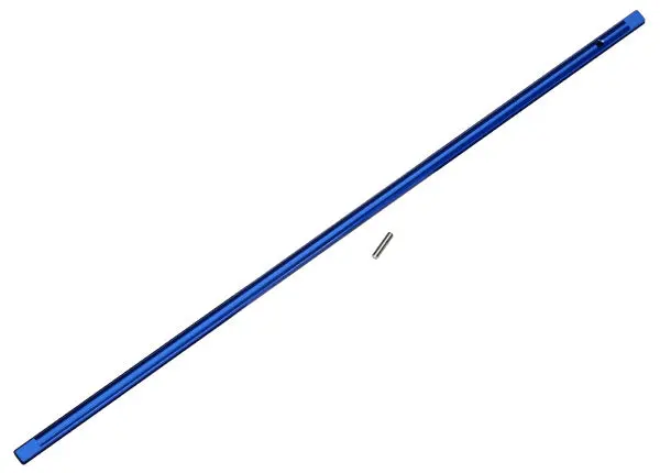 Traxxas Driveshaft, Center, Aluminum (Blue-Anodized) 1