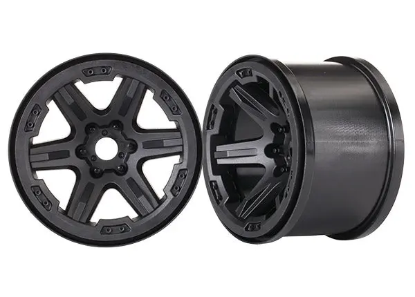 Traxxas Wheels, Carbide 3.8" (Black) (2) (17Mm Splined) 1