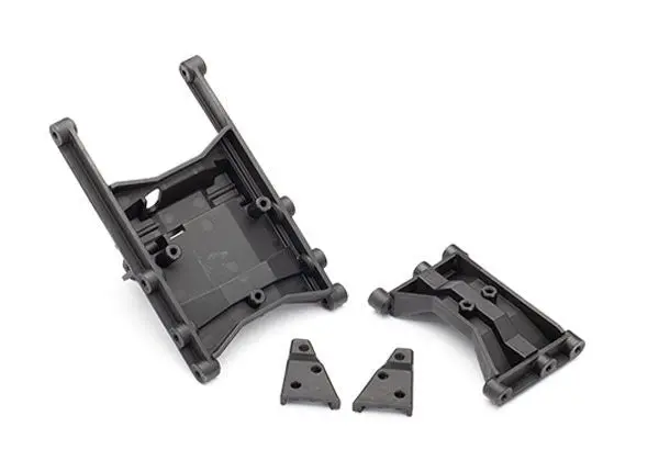Traxxas Chassis Crossmember (Intermediate (1) & Rear (1))/ Shock Mounts (Left & Right) 1