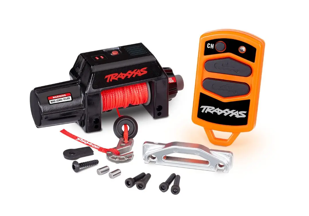 Traxxas Pro Scale Winch Kit With Wireless Controller, Trx-4 1