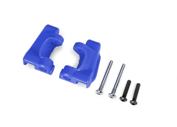 Traxxas Caster Blocks, Extreme Heavy Duty, Blue (2)(For #9182) 1