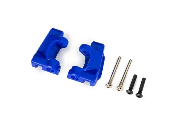 Traxxas Caster Blocks, Extreme Heavy Duty, Blue (2)(#9180/9181) 1