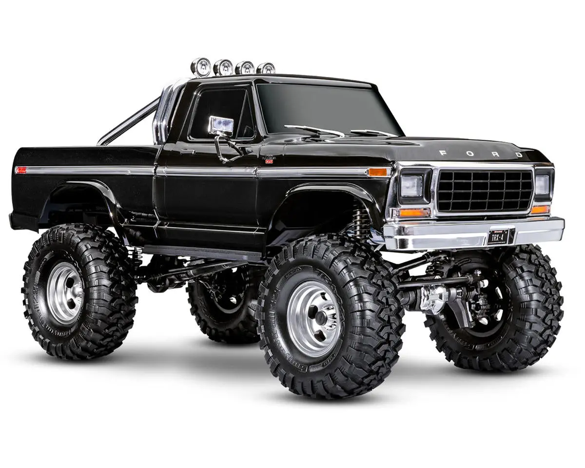 Traxxas Brushed Trx-4 1/10 4Wd High Trail Edition Rc Crawler W/'79 Ford F-150 Ranger Xlt Truck Body W/Tqi 2.4Ghz Radio 3