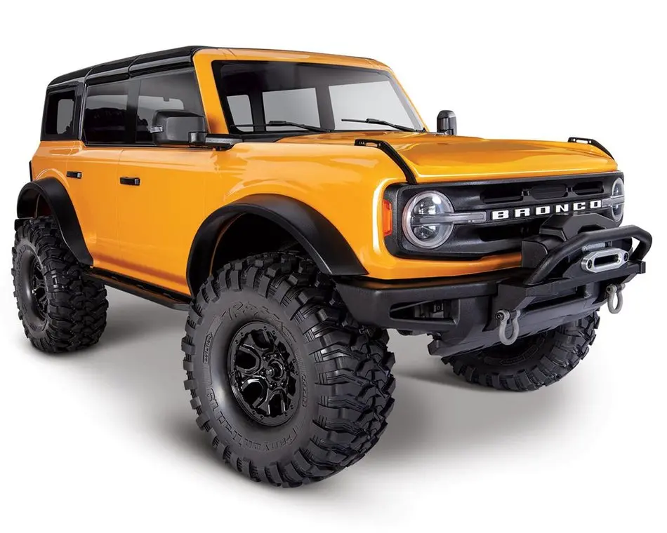 Traxxas Trx-4 1/10 Trail Crawler Truck W/2021 Ford Bronco Body & Tqi 2.4Ghz Radio 3