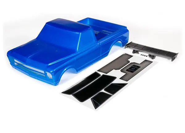 Traxxas Body, Chevrolet C10 (Blue) (Includes Wing & Decals) 1
