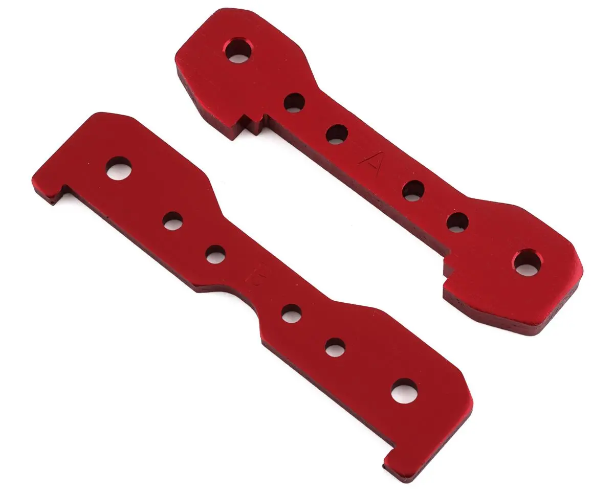Traxxas Sledge Aluminum Front Tie Bars (Red) 1