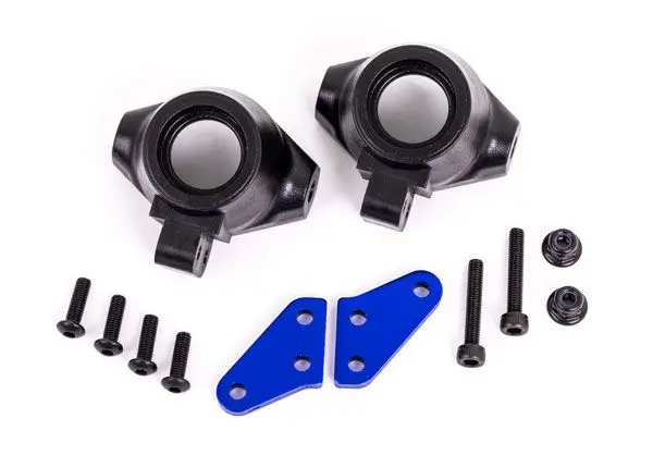 Traxxas Steering Block Arms (Aluminum, Blue-Anodized) (2) 1