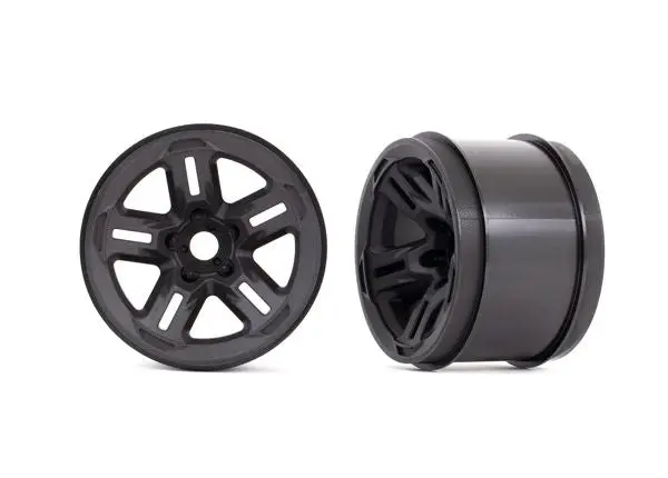 Traxxas Wheels, 3.8" (Black) (2) (17Mm Splined) 1