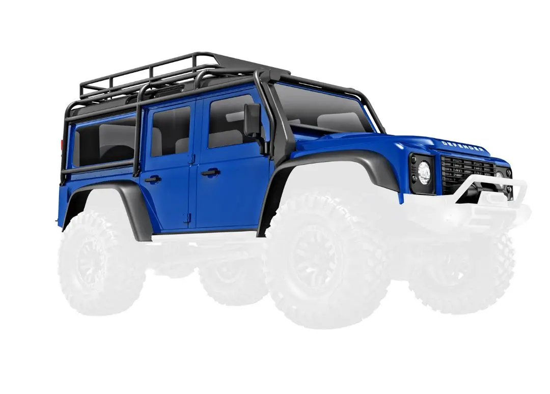 Traxxas Trx-4M Land Rover Defender Complete Body (Blue) 1