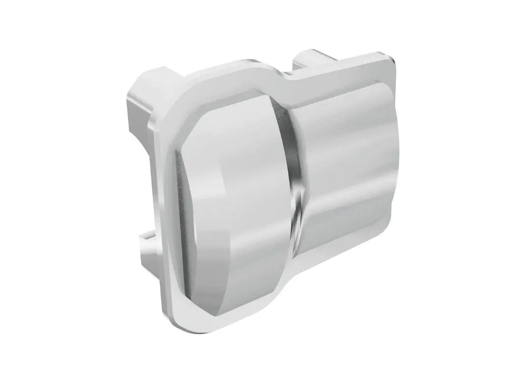 Traxxas Differential Cover, Front Or Rear (Satin Chrome) (2) 1