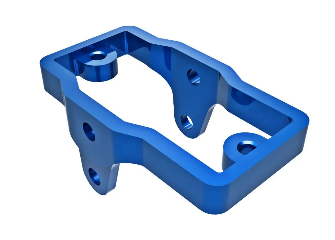 Traxxas Servo Mount, 6061-T6 Aluminum (Blue-Anodized) 1