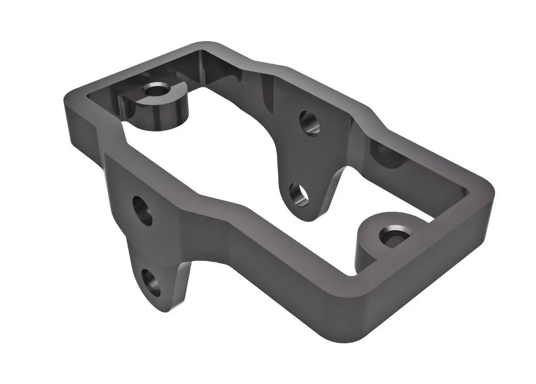 Traxxas Servo Mount, 6061-T6 Aluminum (Dark Titanium-Anodized) 1