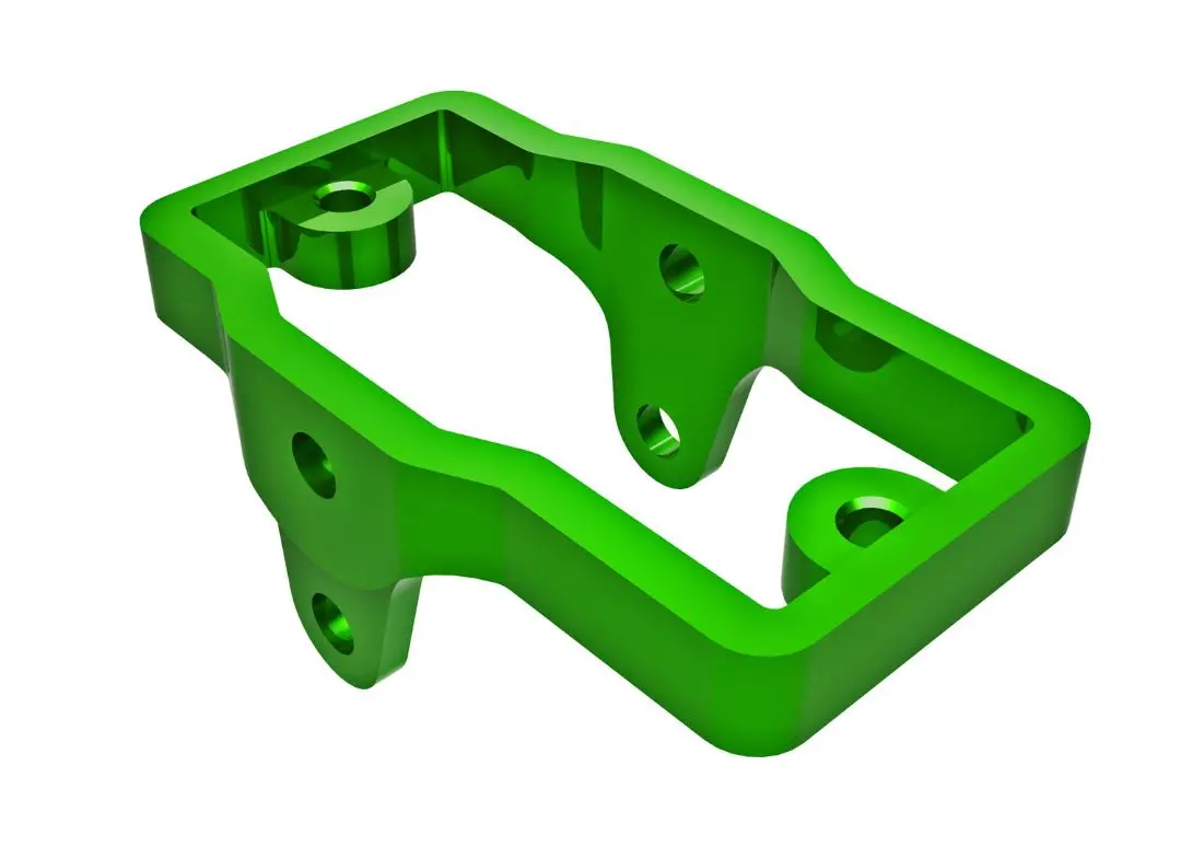 Traxxas Servo Mount, 6061-T6 Aluminum (Green-Anodized) 1