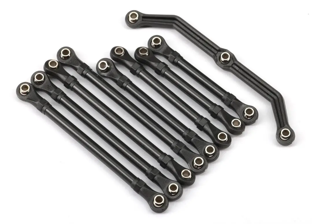 Traxxas Suspension Link Set, Complete (Front & Rear) (Includes Steering Link (1), Front Lower Links (2), Front Upper Links (2), Rear Lower Links (4)) (Assembled With Rod Ends And Hollow Balls) 1