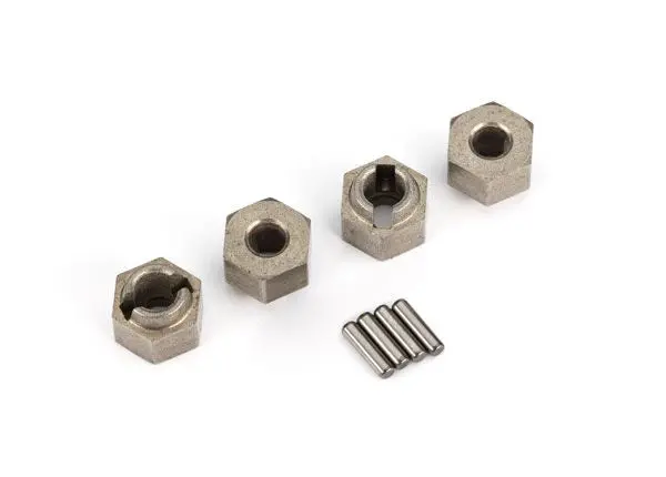 Traxxas Wheel Hubs, 7Mm Hex (4)/ Axle Pins (4) 1