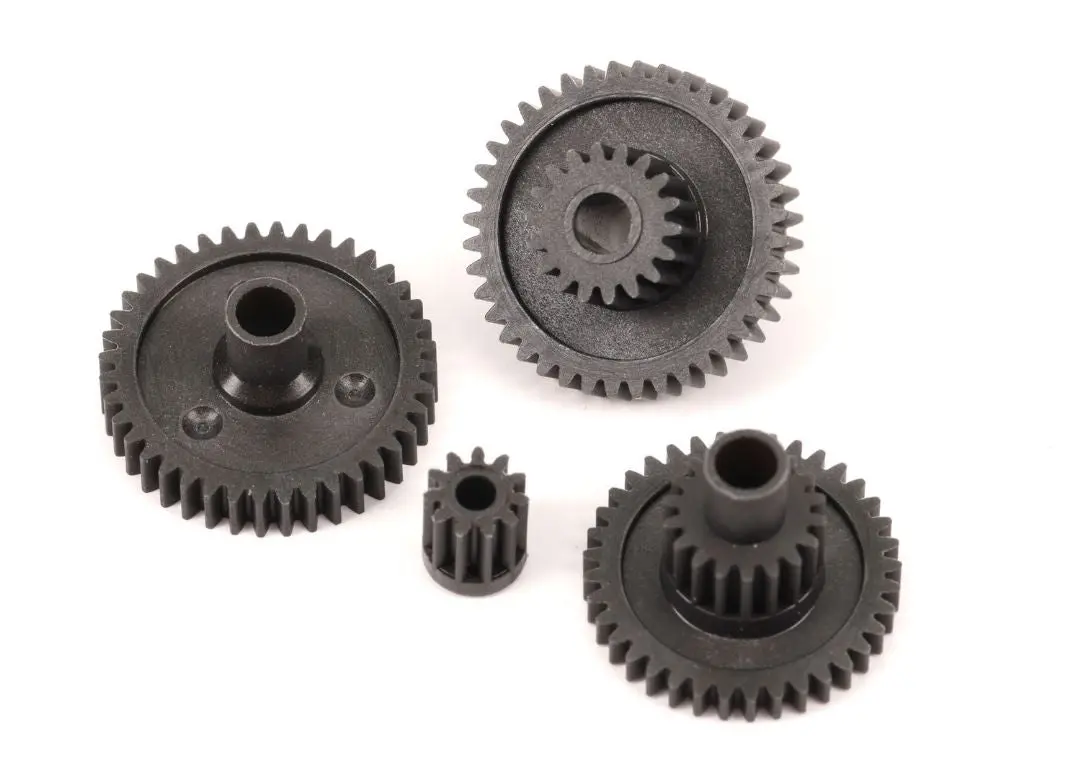 Traxxas Gear Set, Transmission, High Range (Trail) (16.6:1 Reduction Ratio)/ Pinion Gear, 11-Tooth 1