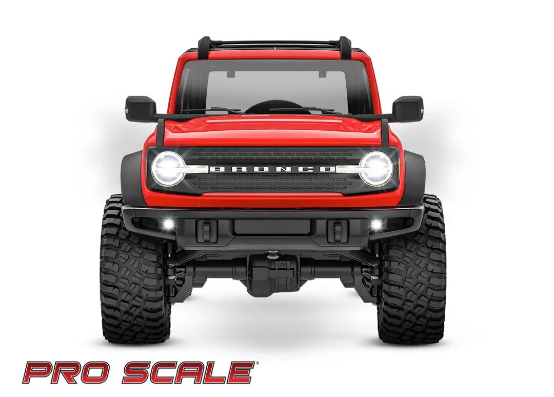 Traxxas Led Light Set, Front & Rear, Complete (Includes Light Harness, 1.6X10mm Bcs (Self-Tapping) (2), 1.6X7mm Bcs (Self-Tapping) (2), Zip Ties (2)) (Fits Tra9711 Body) 1