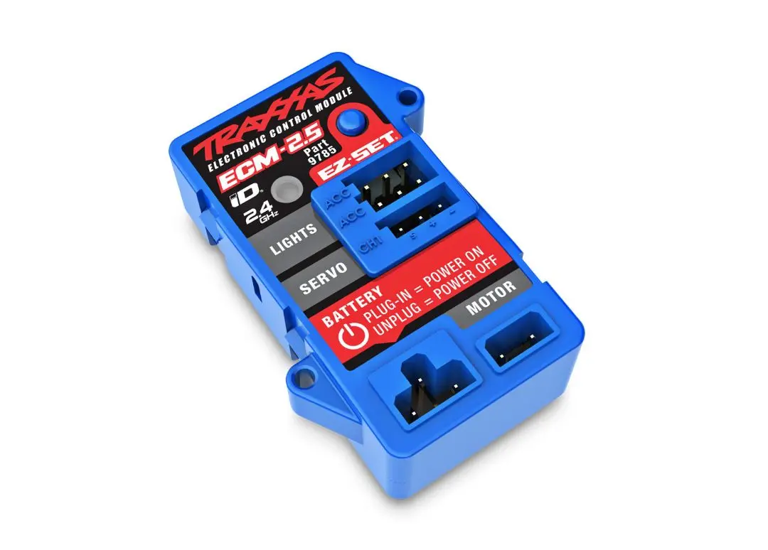 Traxxas Ecm-2.5 Electronic Control Module, Waterproof (Low Voltage Detection, Fwd/Rev/Brake) 1
