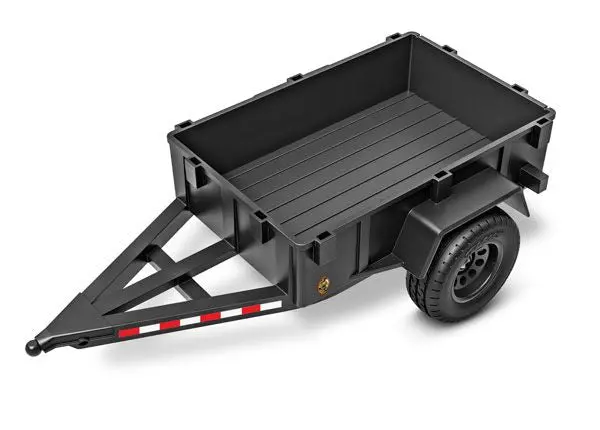Traxxas Utility Trailer, 1/18, Includes Hitch, Installation Hardware, And Shock Pre-Load Spacers 1