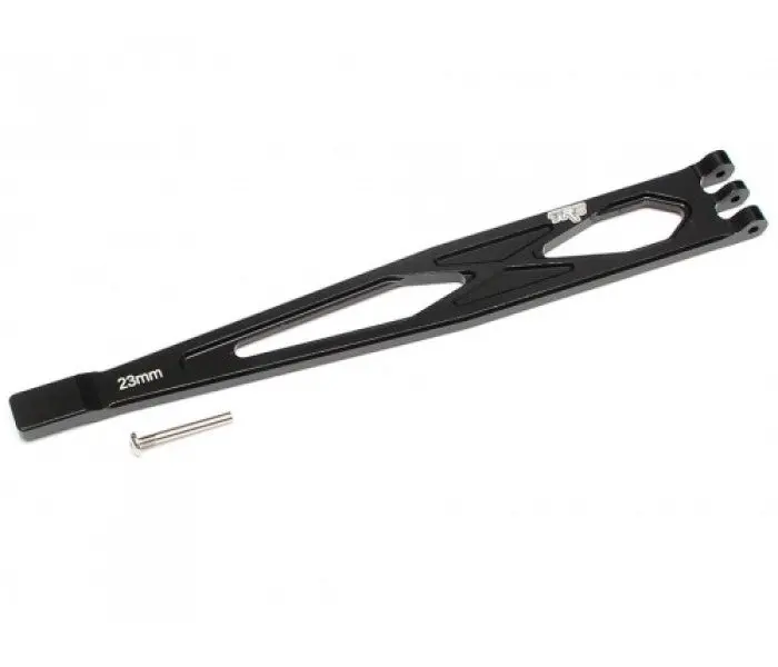 Team Raffee Aluminum Battery Hold-Down Mount Black 1